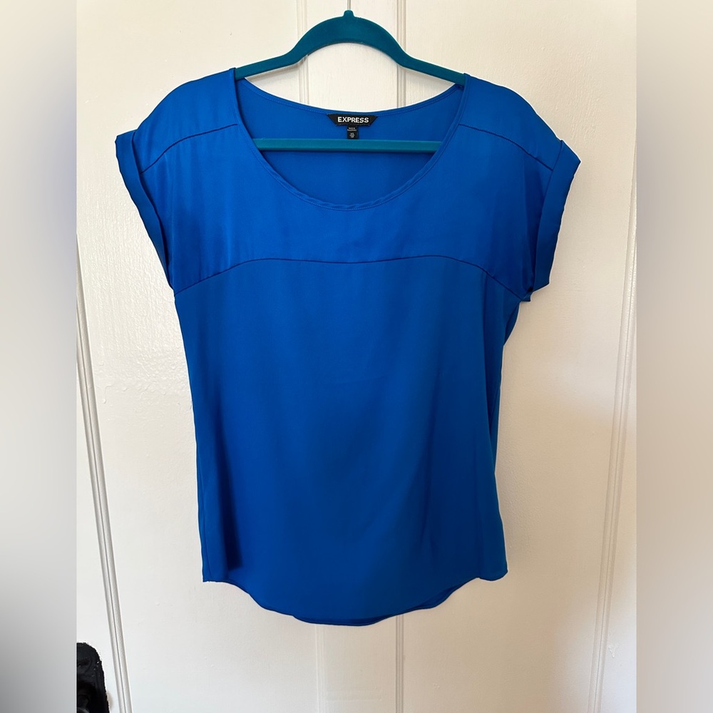 Express Women's Cobalt Blouse
